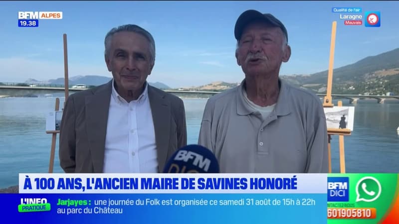 Savines-le-Lac: à 100 ans, l'ancien maire va être honoré