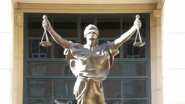 Allégorie de la Justice. (Illustration)