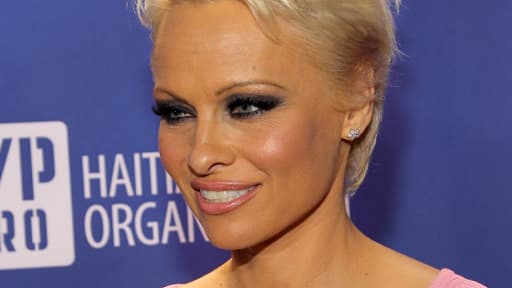 Pamela Anderson à Beverly Hills, en janvier 2014.