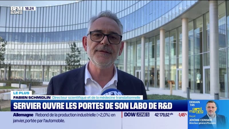 Servier ouvre les portes de son labo de r&d