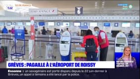Grèves: pagaille à l'aéroport de Roissy-Charles de Gaulle 