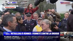 "Rétablir l'ordre républicain, c'est souvent pour les plus modestes": En déplacement à Rennes, Bruno Retailleau échange avec des habitants
