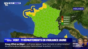 Dépression Antoni: le département de l'Ille-et-Vilaine placé en vigilance orange pour "vagues-submersion"