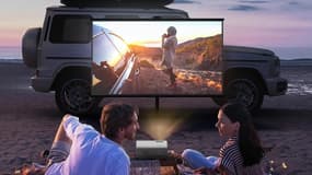 Moins de 100 € pour un vidéoprojecteur d'une qualité pareille, c'est fou
