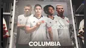 "Colombia" est devenu "Columbia" dans l'une des publicités Adidas.