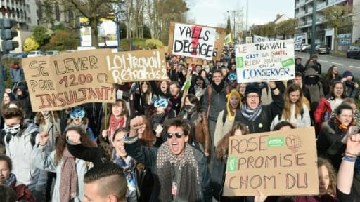 Manifestation contre la loi travail le 31 mars 2016 à Paris