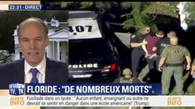 Fusillade dans un lycée en Floride: le tireur interpellé et "de nombreux morts" selon le proviseur 