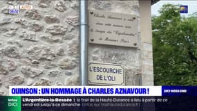 Alpes-de-Haute-Provence: une plaque en hommage à Charles Aznavour inaugurée à Quinson