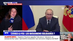 Pour un responsable ukrainien, le cessez-le-feu de 36h est un "aveu de faiblesse de Vladimir Poutine"