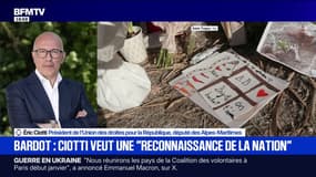 Olivier Faure (PS) est contre l'idée d'un hommage national pour Brigitte Bardot: Éric Ciotti, président (UDR), dénonce des propos "indécents"