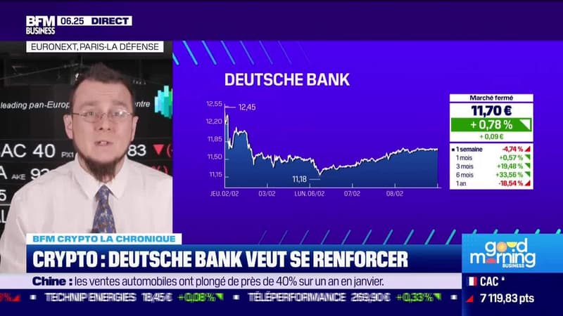 BFM Crypto : Deutsche Bank veut se renforcer - 09/02