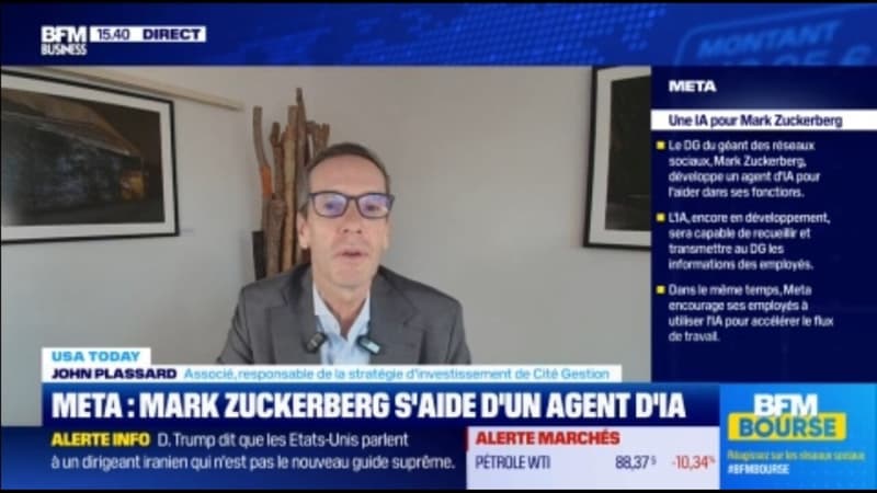 Meta : un agent IA pour aider Mark Zuckerberg 🤖