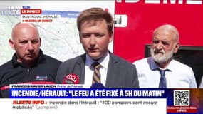 Incendies dans l'Hérault: "Plusieurs feux sont liés à des jets de mégots", affirme le préfet 