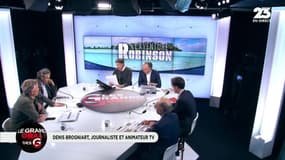 Le Grand Oral de Denis Brogniart, animateur du nouveau jeu évènement "L’ Aventure Robinson" sur TF1 - 16/02