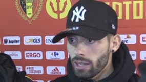 Yannick Ferreira Carrasco face à la presse
