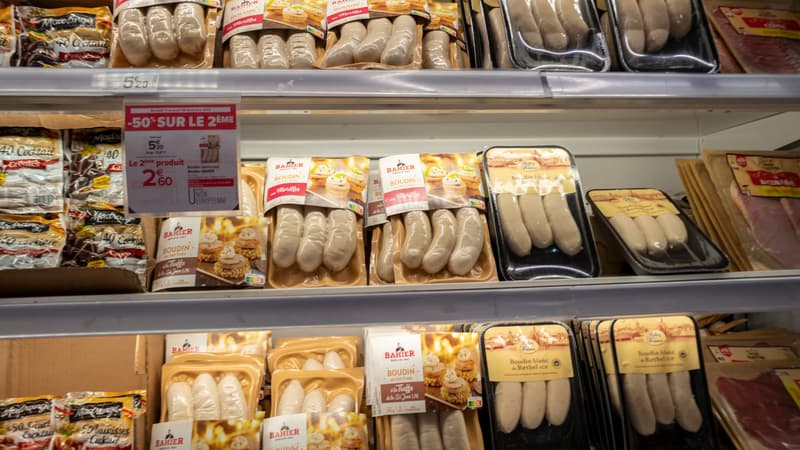 Des boudins blancs vendus dans de nombreux supermarchés peuvent vous provoquer de la fièvre, ne les mangez pas