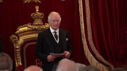 Charles III au Conseil d'accession