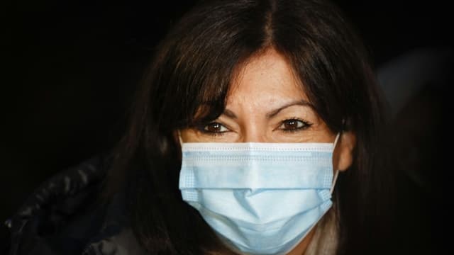La maire de Paris Anne Hidalgo, le 27 janvier 2021