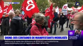 Digne-les-Bains: des centaines de personnes mobilisées ce mardi