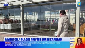 Menton: la mairie soutient les quatre plages privées qui ont perdu leur concession d'exploitation