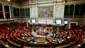 Le ministre du Budget Laurent Saint-Martin s'adresse à l'Assemblée nationale lors de la séance d'ouverture de l'examen du projet de loi sur le budget de la Sécurité sociale 2025, à Paris, le 28 octobre 2024 
