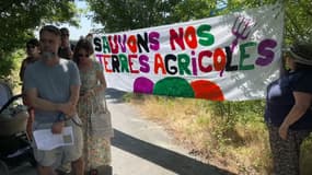 Une manifestation pour sauver des terres agricoles à Taverny avait lieu ce samedi. 