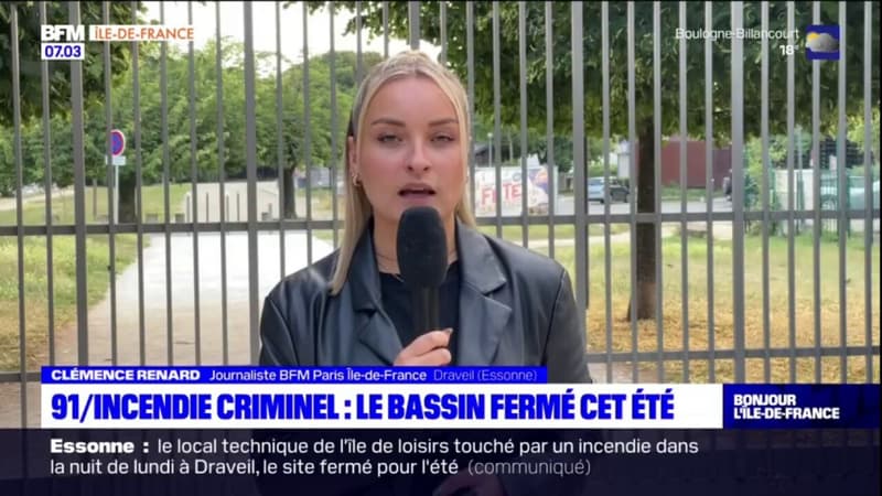 Essonne: le local technique de l’île de loisirs de Draveil touché par un incendie, le site fermé tout l’été