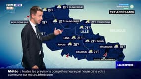 Météo Nord-Pas-de-Calais: un peu de soleil mais un temps surtout pluvieux et orageux