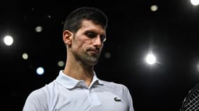Novak Djokovic le 7 novembre 2021 à Paris.