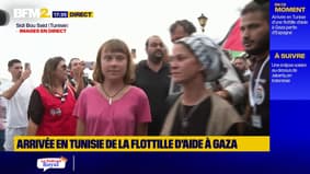Flottille d'aide humanitaire vers Gaza: Greta Thunberg est arrivée en Tunisie
