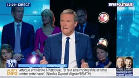 Union pour les européennes: Nicolas Dupont-Aignan pense que "Marine Le Pen réfléchit sans doute"