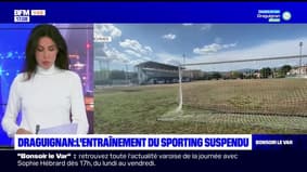 Draguignan: un éducateur du club de foot violenté, l'entraînement du Sporting suspendu