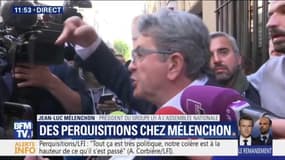 "C'est un coup de force contre nous!" Jean-Luc Mélenchon demande à ce que l'on perquisitionne aussi LaREM