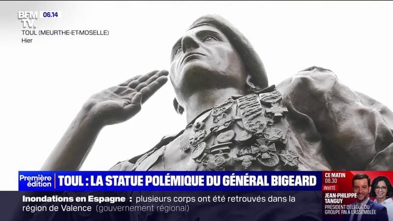 Meurthe-et-Moselle: la statue du général Bigeard fait polémique à Toul