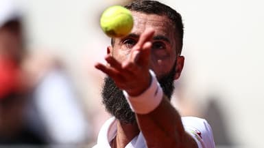 Benoît Paire à Roland-Garros le 29 mai 2023.