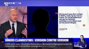 Dîners clandestins: les deux versions qui continuent de s'opposer