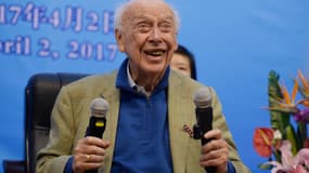 Le biologiste moléculaire américain James Watson, le 2 avril 2017.