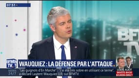L’édito de Christophe Barbier: Laurent Wauquiez se défend par l'attaque 