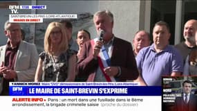 "Ça m'a permis d'être soulagé", confie le maire de Saint-Brevin au sujet de la commission des lois au Sénat