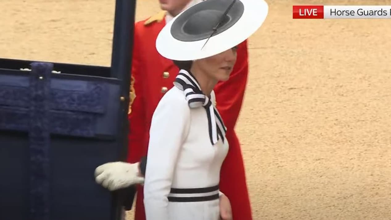 Kate Middleton, le 15 juin 2024 durant Trooping the Colour