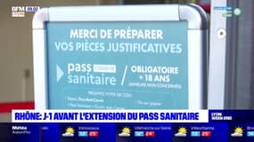 J-1 avant l'extension du pass sanitaire dans le Rhône