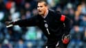 José Luis Chilavert avec le Paraguay, le 26 mars 2002