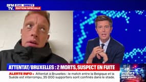 "C'était un peu tendu": William Still, entraîneur du Stade de Reims, réagit à l'interruption du match Belgique-Suède et au confinement des supporters à la suite de l'attentat à Bruxelles