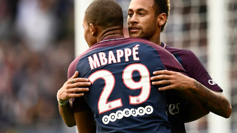 Kylian Mbappé et Neymar