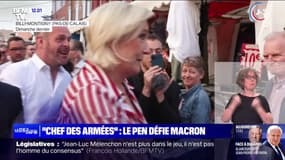 Propos de Marine Le Pen sur le titre "honorifique" de chef des armées: que dit la Constitution?