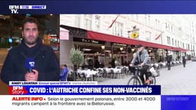 En Autriche, c'est la première journée de reconfinement des non-vaccinés