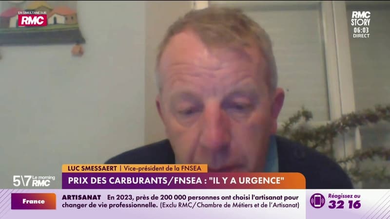 Prix des carburants / FNSEA : "il y a urgence"