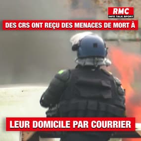 "À partir de maintenant ce sera œil pour œil": des CRS ont reçu des lettres de menaces de mort à leur domicile