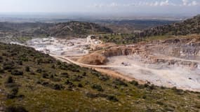 Les montagnes de Chypre-Nord