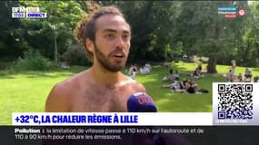 Chaleur à Lille: les rues et les parcs moins fréquentés